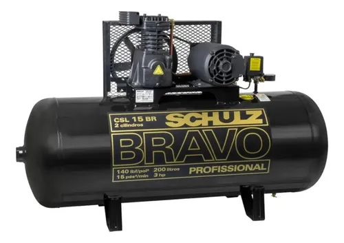 compressor de ar 15 pés — Compressor Schulz Bravo CSL 15 BR